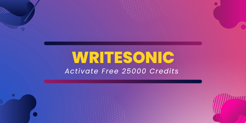 how to use writesonic for free