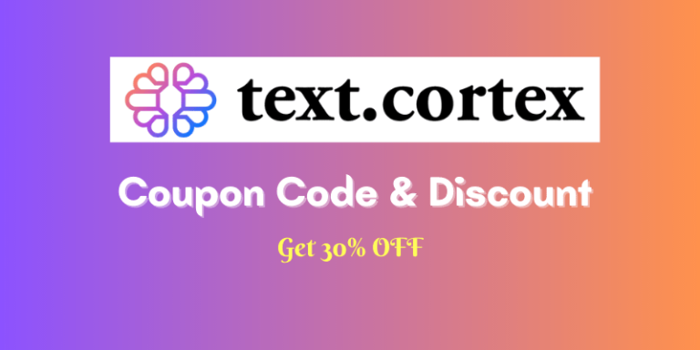 TextCortex Coupon Code 2023 → Activate 30% Discount Deal